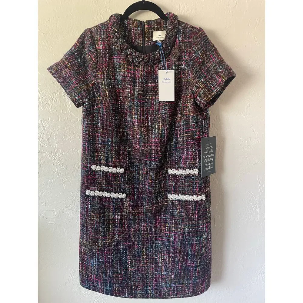 NWT Tuckernuck Gemstone Jackie Dress Old Money Blair Waldorf Preppy Academia S - Picture 4 of 13